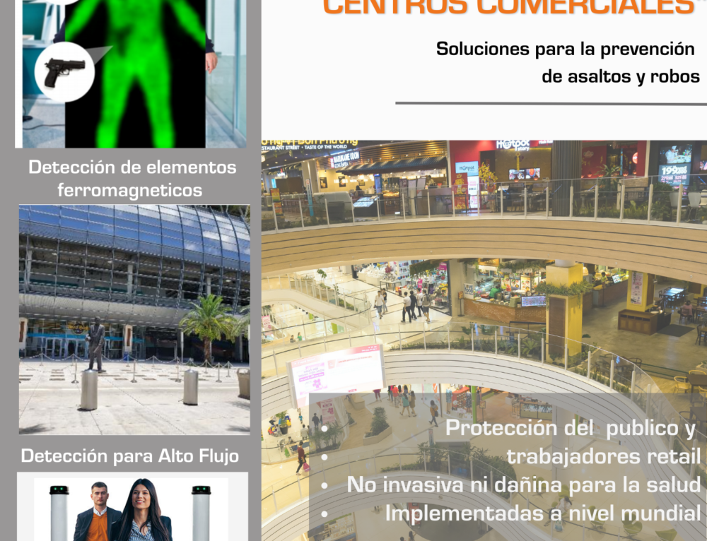 Seguridad en CONTROLES DE ACCESOS para CENTROS COMERCIALES.